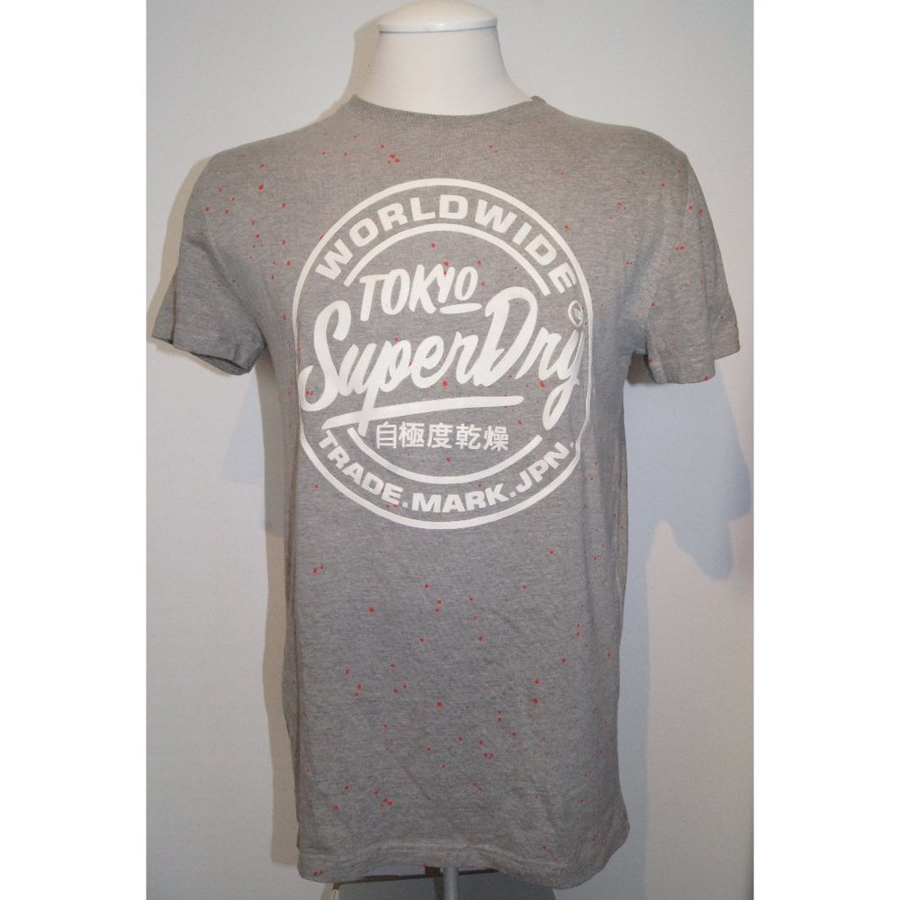 Superdry Gray Short Sleeve Tee